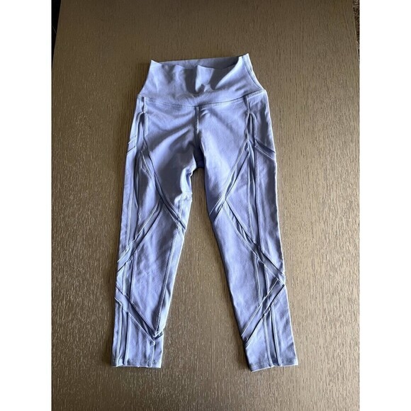 ALO High Waisted Yoga Legging Blue | Size Small | RN #87370 | Comfy & Stylish - Picture 1 of 8